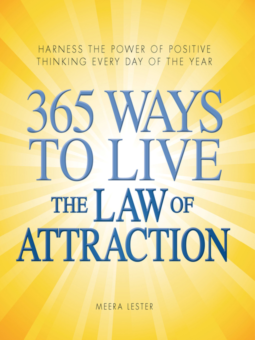 Cover image for 365 Ways to Live the Law of Attraction